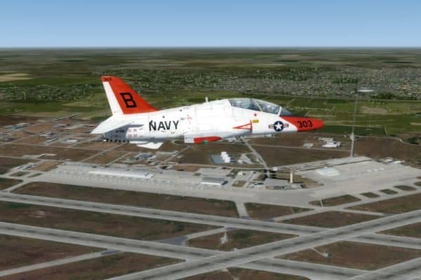 NAS Kingsville KNQI WIP scenery aerial shot