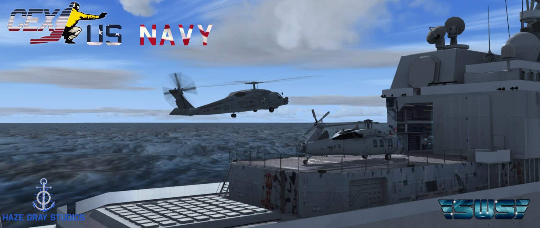 FLEET TRAFFIC US Navy AI ship package for P3D